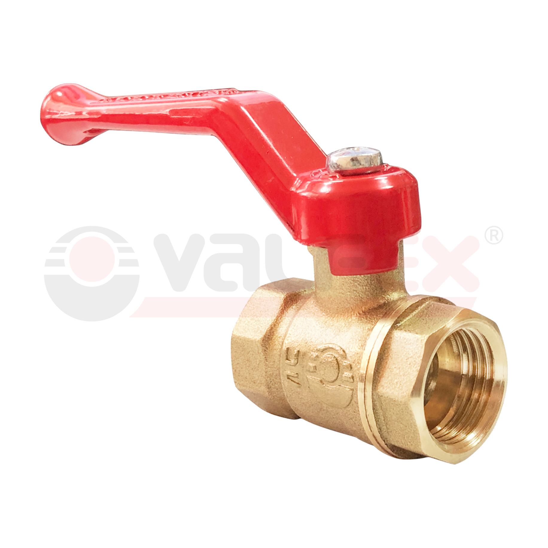 Кран шаровый латунныйVALFEX OPTIMA 11б27п1 вода НР/ВР Ду 15 (1/2") Ру 25 рычаг 